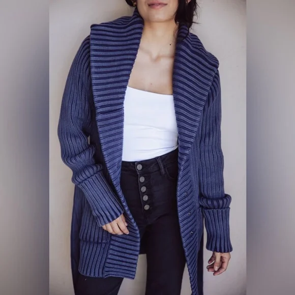 Free People Ryanne‎ Long Haul Cardigan - Picture 3 of 8